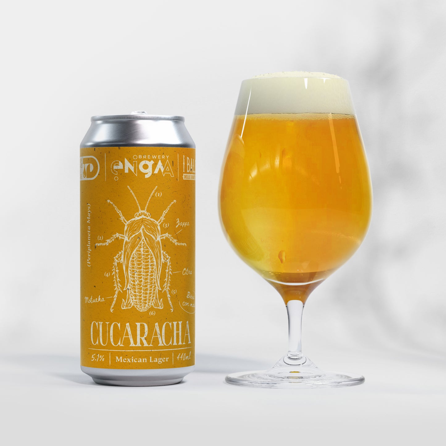 CUCARACHA – MEXICAN LAGER | 4x440 ml