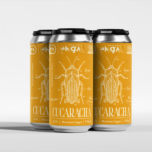 CUCARACHA – MEXICAN LAGER | 4x440 ml